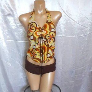 2 PIECE BIKINIBATHING YELLOW MEDIUM